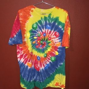 M&M tie dye